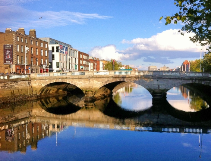 O'Donovan Rossa Bridge near Merchant's Quay