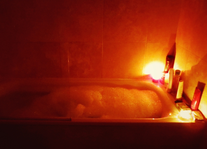 What's better than a hot bubble bath? Nothing.